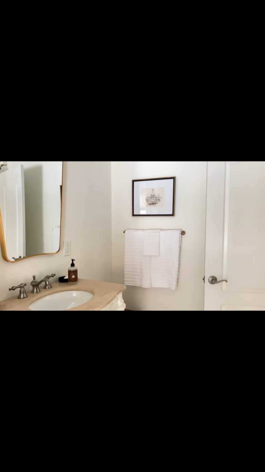 DIY bathroom wall art with a Buddha printable and Etsy mantra download. It’s perfect over the pottery barn towel bar. Bathroom decor that’ll make you home look expensive  only LTK

#LTKOver40 #LTKHome #LTKselfcare