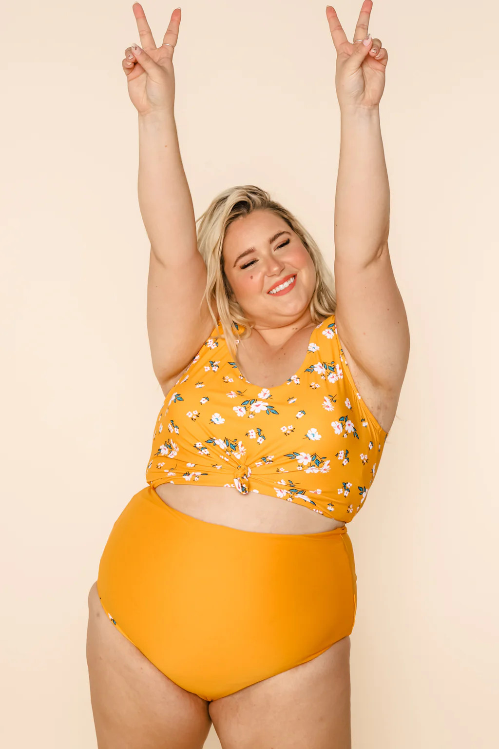 Traveler Top | Mango Floral | Coral Reef Swim