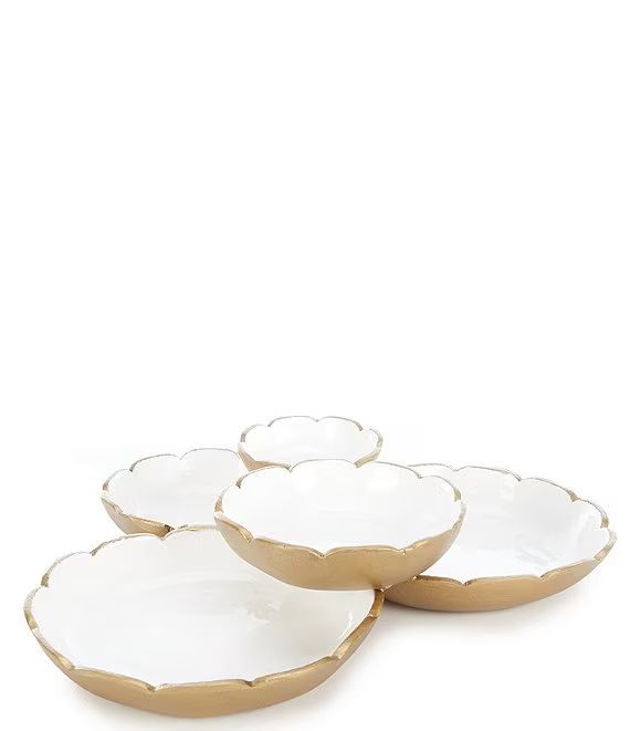 Scalloped Cluster Bowls | Dillard's