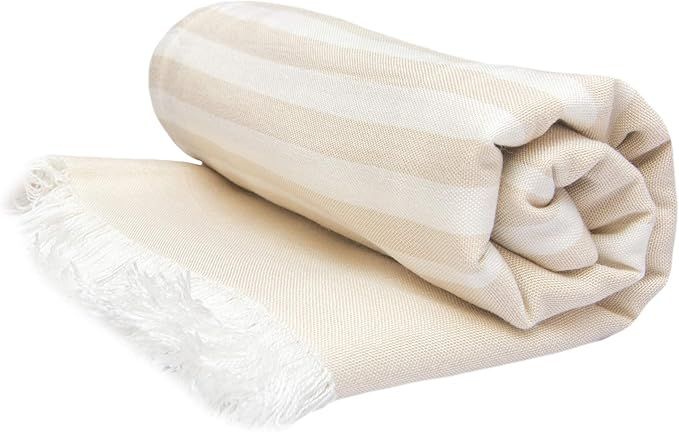 Mush 100% Bamboo Turkish Towels: Ultra Soft ,Super Absorbent ,Light Weight for Bath, Shower & Tra... | Amazon (US)