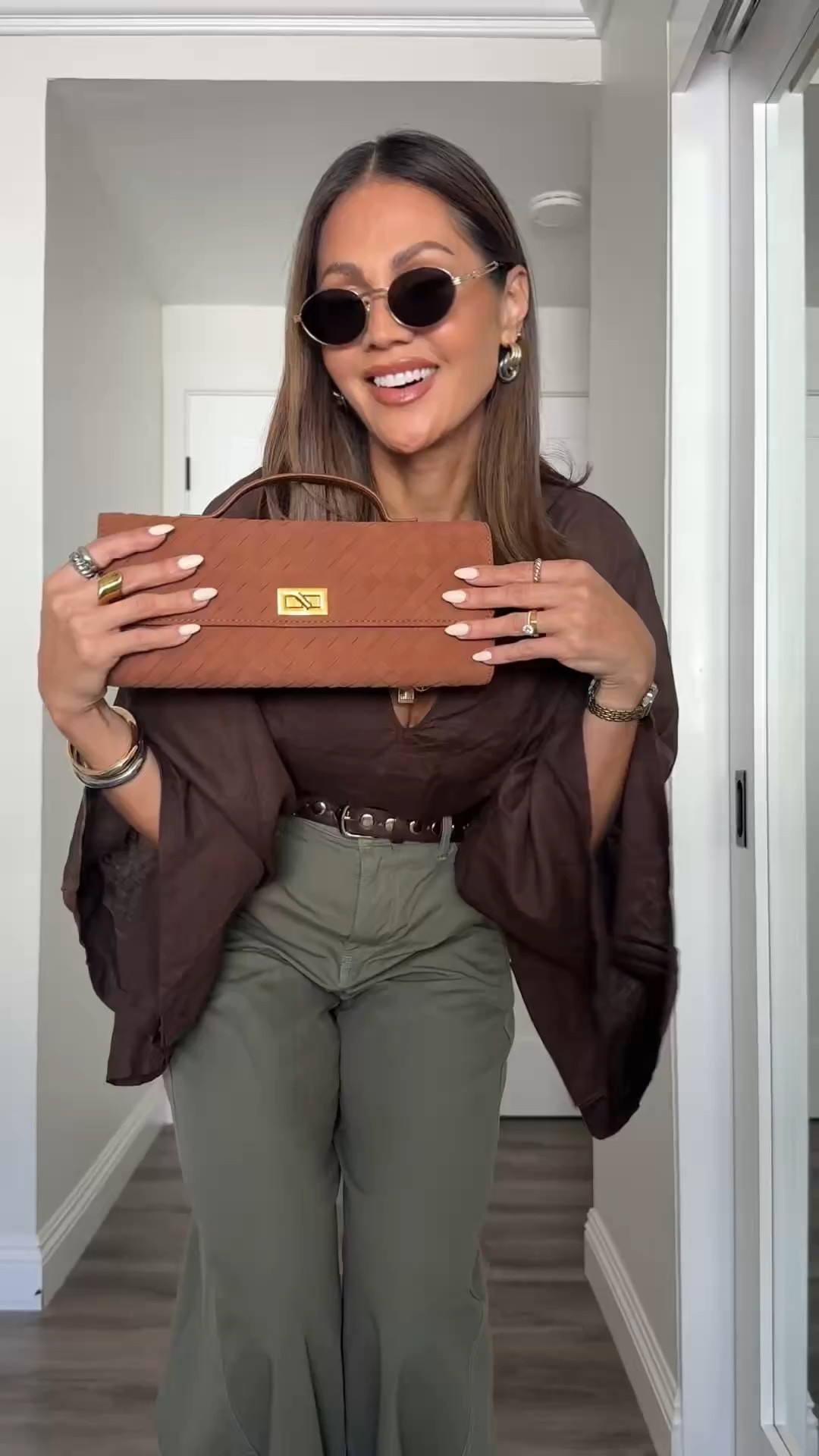 Brown + olive might be my new favorite neutral combo🤎💚
Small in top + pants 

#LTKgrwm #LTKSpringSale #LTKootd