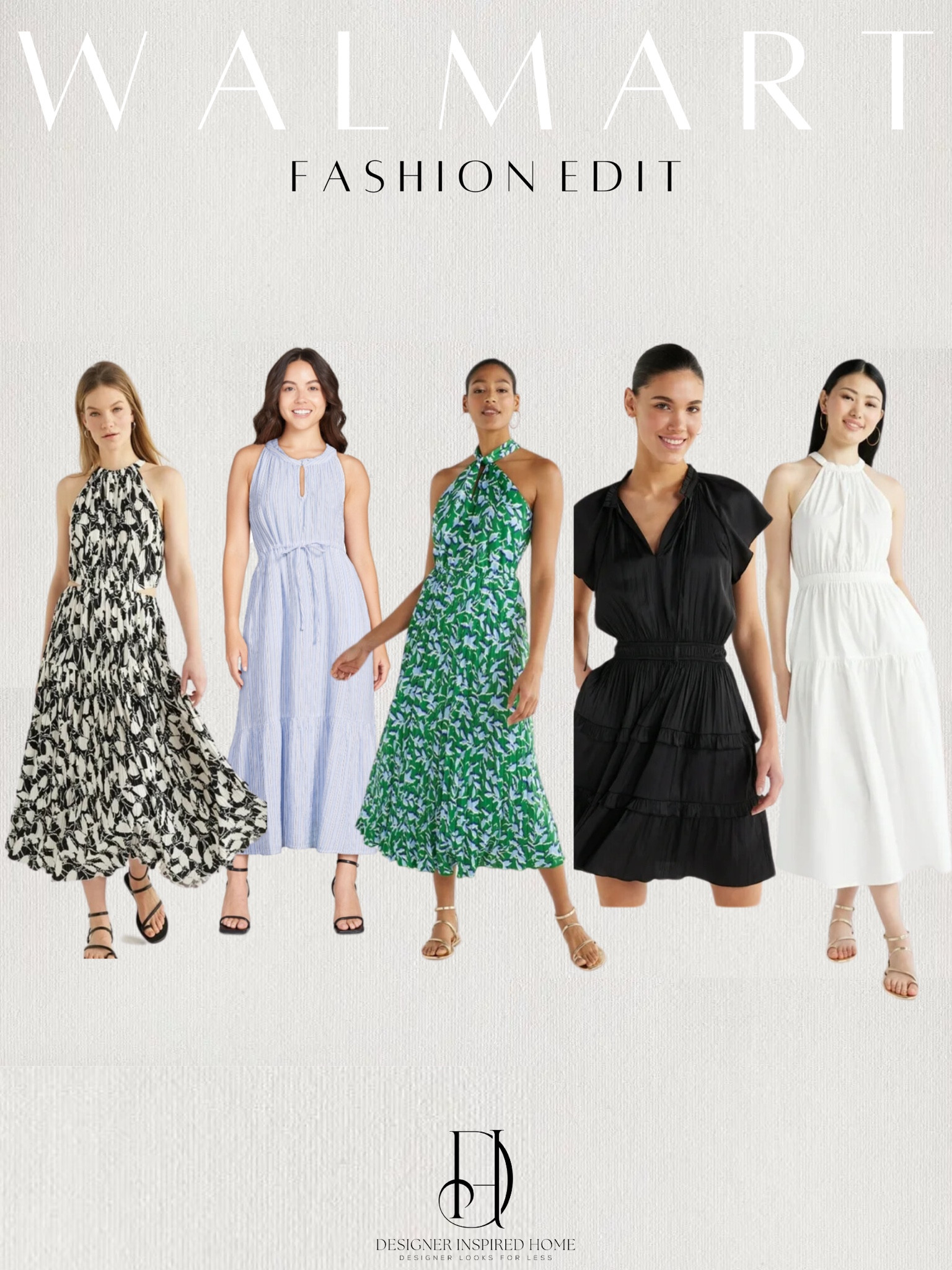 Walmart, Walmart fashion, Walmart find, look for less, summer outfit, black dress, vacation outfit, mini dress, maxi dress
