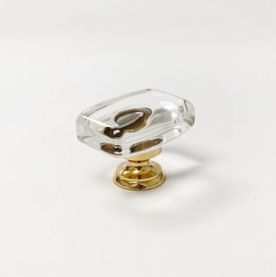 Glass Unlacquered Rectangular liam Brass Cabinet - Etsy | Etsy (US)
