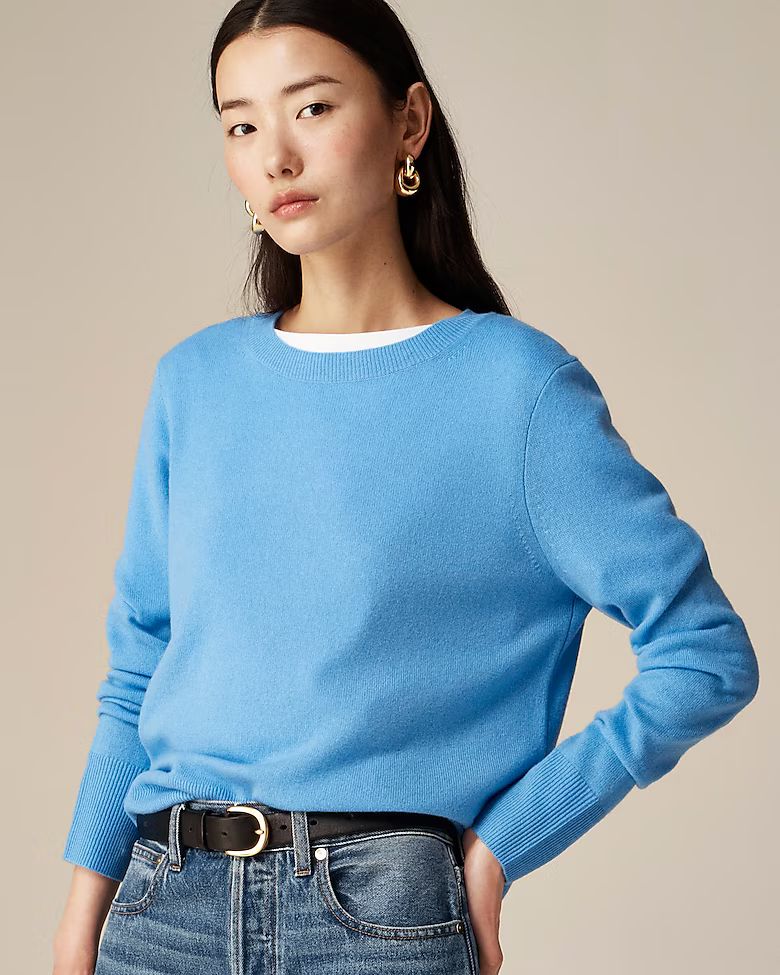 Cashmere classic-fit crewneck sweater | J.Crew US