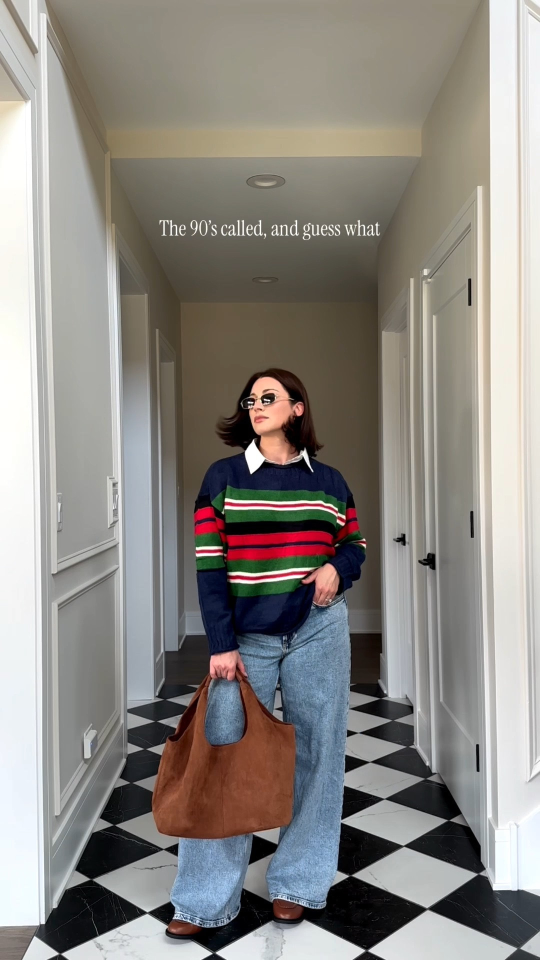 Women's Oversized Roll
Neck Sweater Long Sleeve Chunky Knit Pullover Cozy Fall Tops Casual Loose Knitwear Navy-Multi-stripe, fall 2026, fall outfits 2026, 90’s fall fashion 2026, 90’s inspired, 90’s fashion, 90’s style, fall style

#LTKootd #LTKSeasonal #LTKSaleAlert
