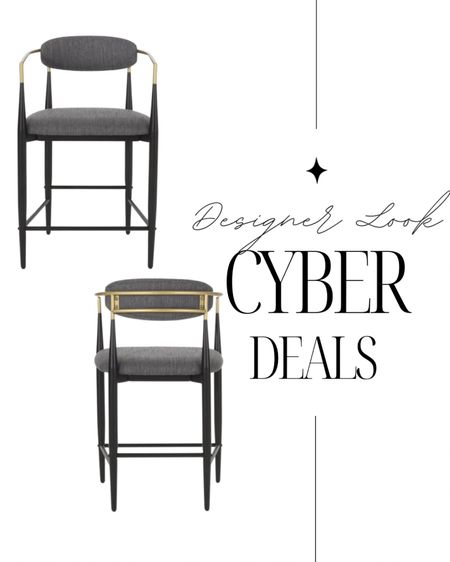 Designer look alike counter stools for an amazing price for the set of 2

#LTKstyletip #LTKhome #LTKCyberWeek