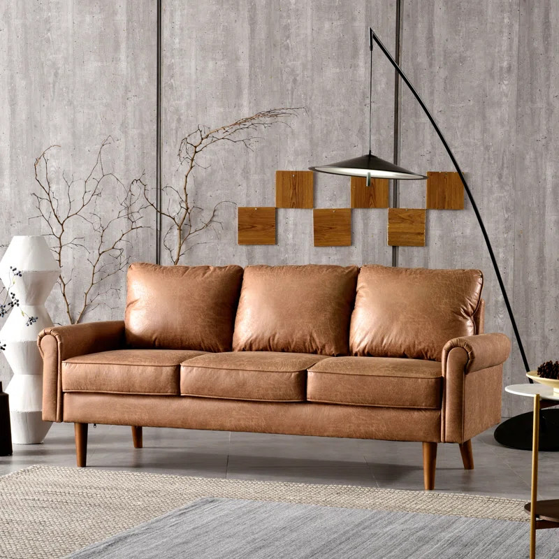 Ainsley 74.01'' Rolled Arm Sofa | Wayfair North America