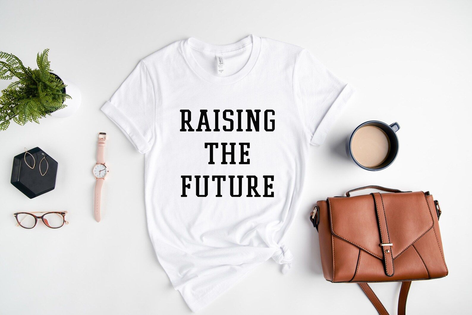 Read the full title
    Feminist Shirts, Raising the Future Shirt, Meghan Markle Shirt, Teacher S... | Etsy (US)