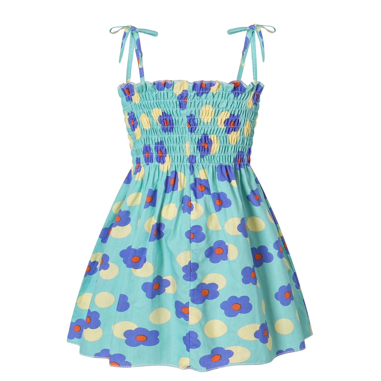 Penkiiy Summer Toddler Baby Girls' Sleeveless Suspender Dress Floral Children's Clothing Easter D... | Walmart (US)