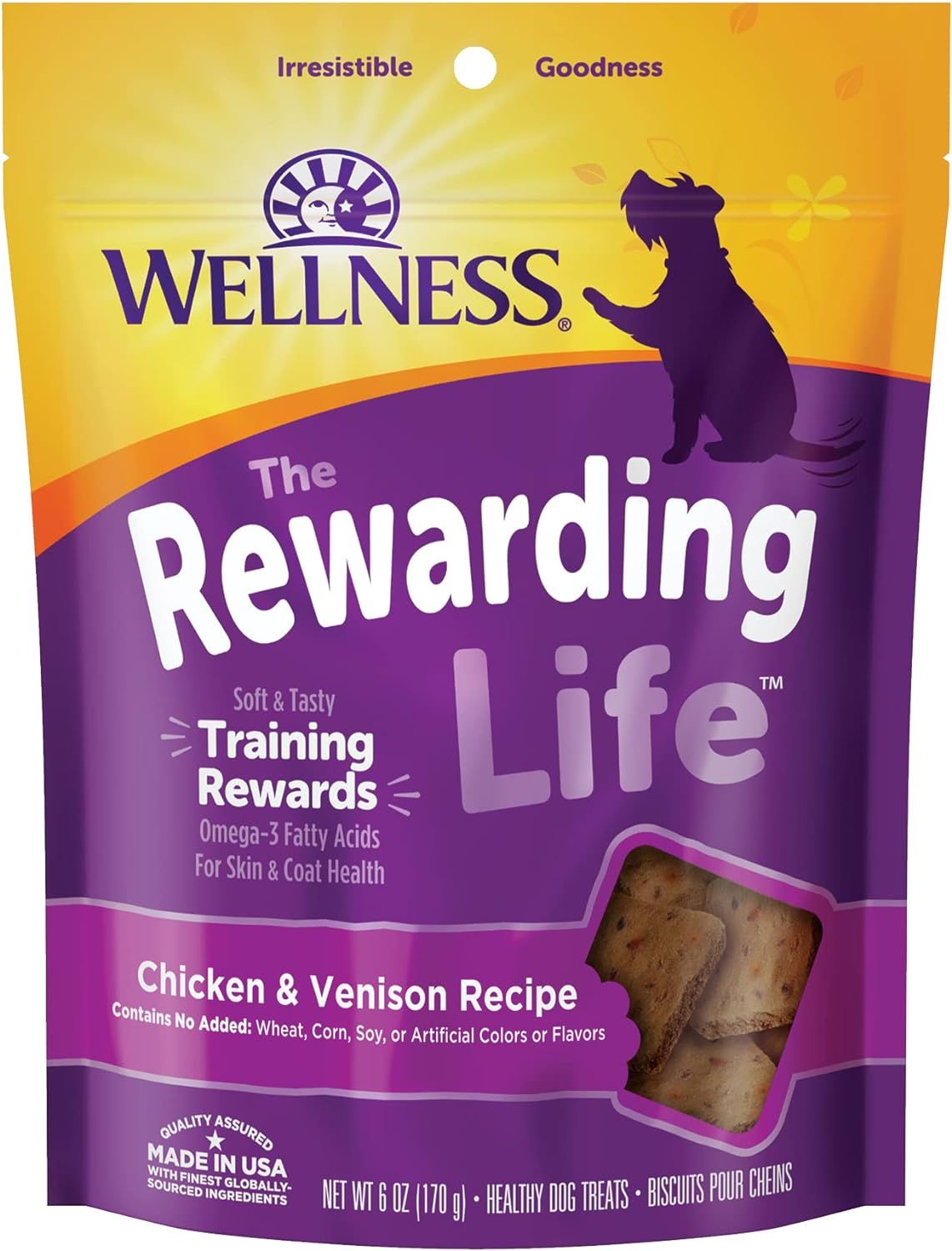 Wellness Rewarding Life Grain-Free Soft Dog Treats (Previously Wellbites), Made in USA with Natur... | Amazon (US)