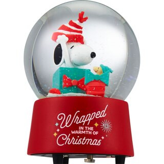Peanuts Holiday Wind-Up Music Snow Globe, Assorted Designs, 1 ct | CVS