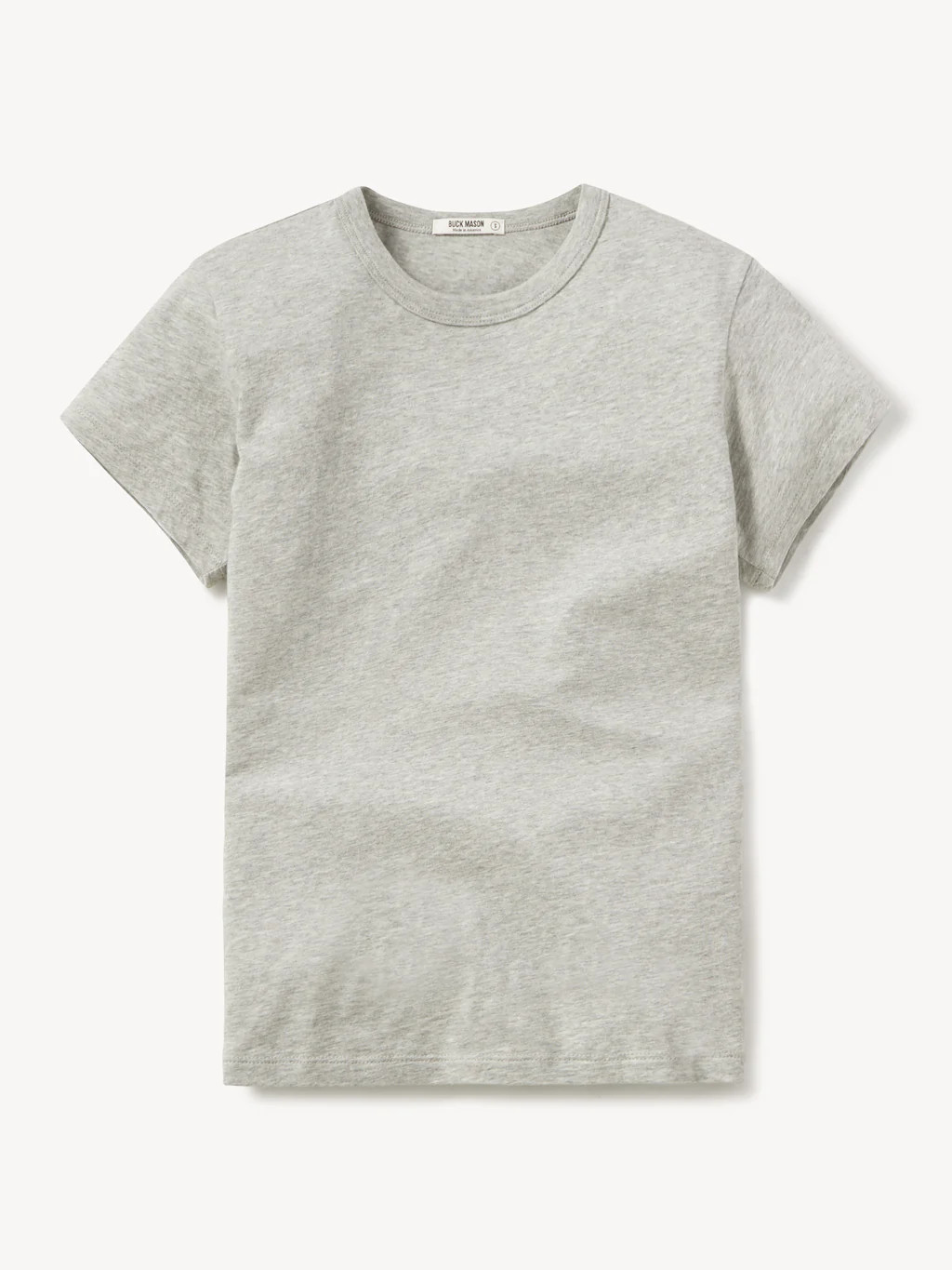 Graphite Pima Slim Crew - Buck Mason- Modern American Classics | Buck Mason