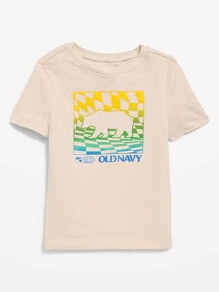 Short-Sleeve Logo-Graphic T-Shirt for Toddler Boys | Old Navy (US)