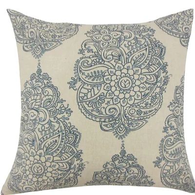 Lanza Damask Cotton Throw Pillow | Wayfair North America