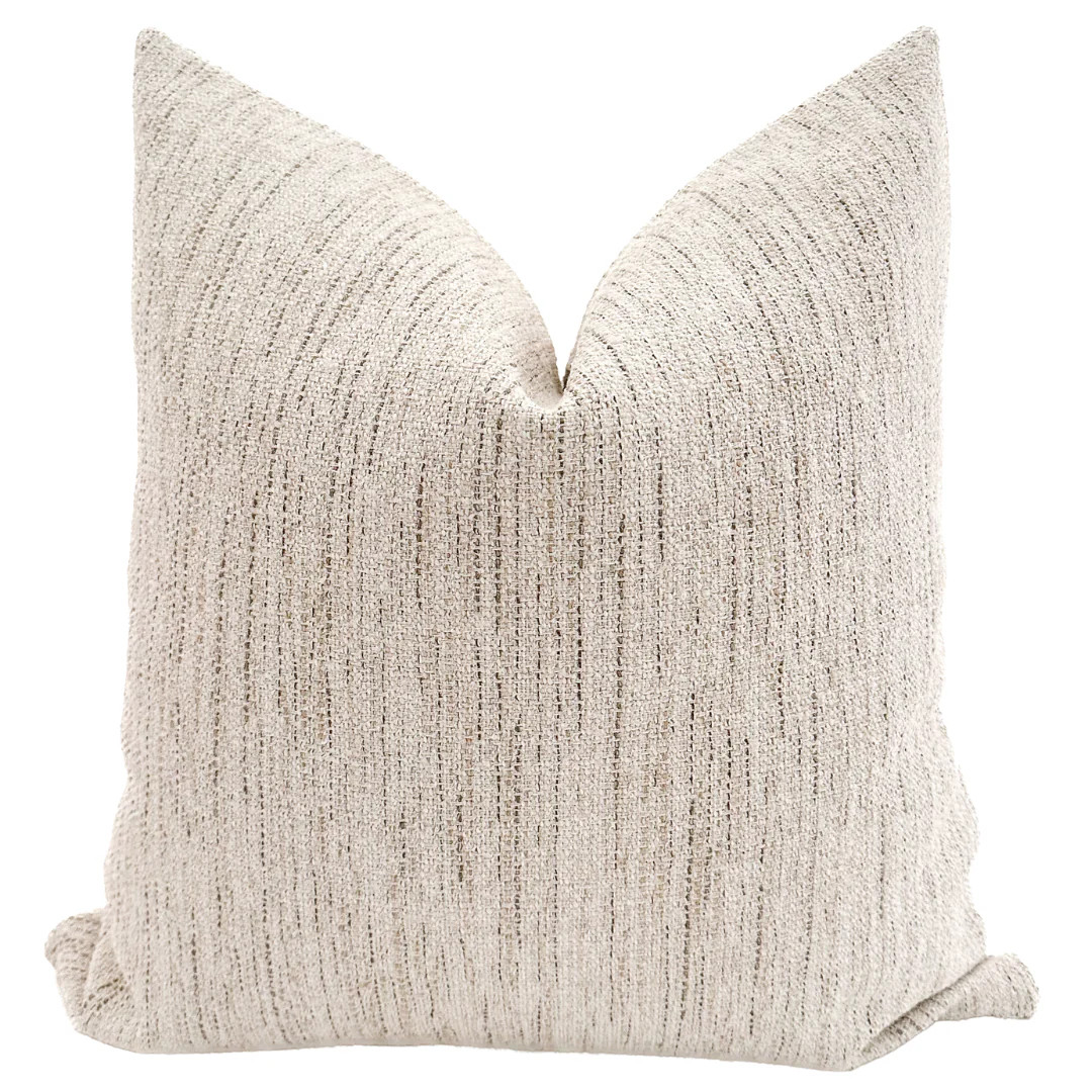 Natural Grain Pillow Cover | Hackner Home (US)