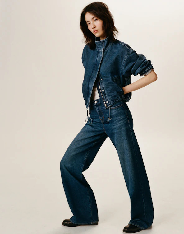 The Ultimate Wide-Leg Jean in Airy Denim | Madewell