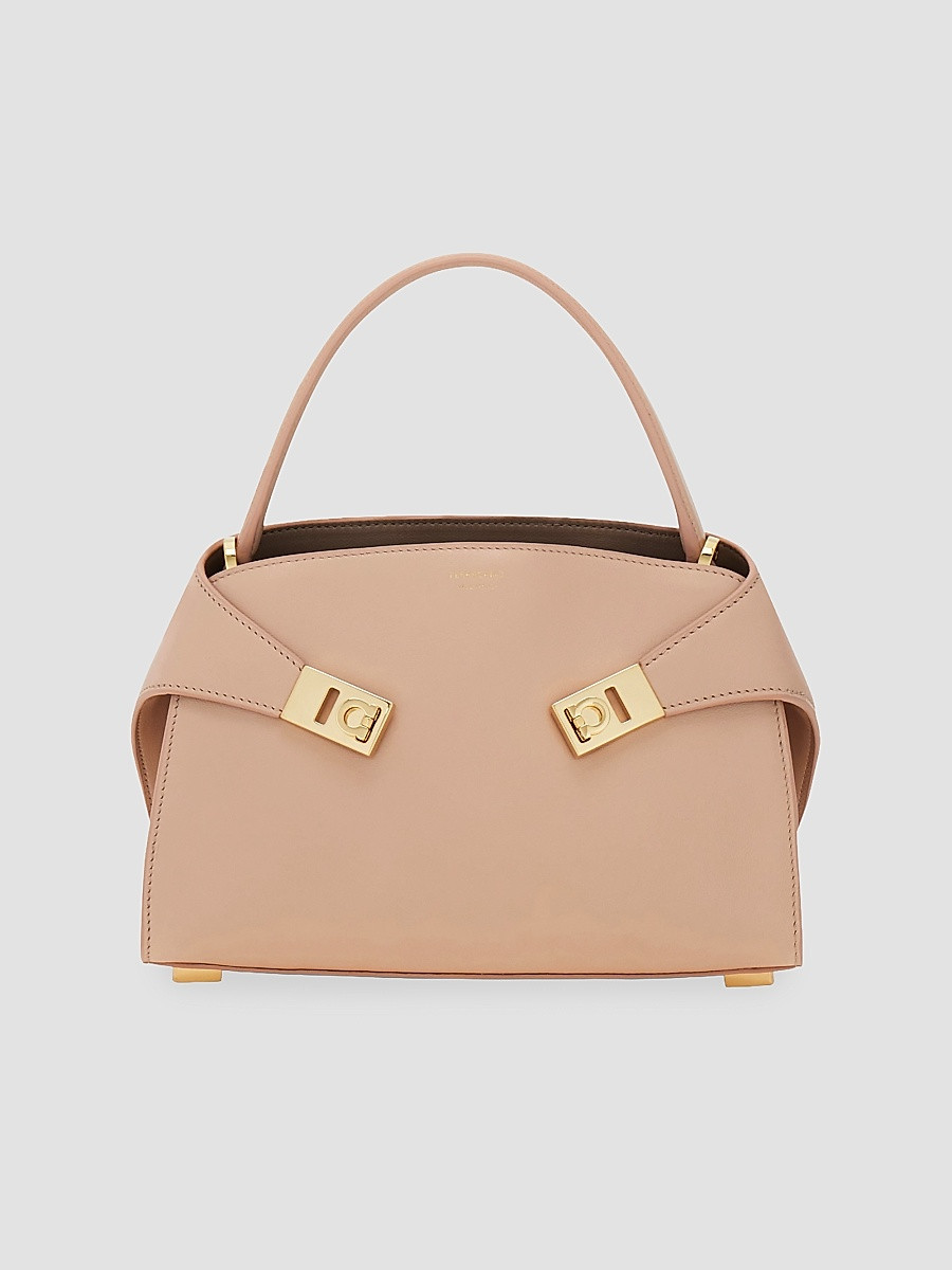 Women's Hug Mini Leather Top Handle Bag - Dusty Pink | Saks Fifth Avenue
