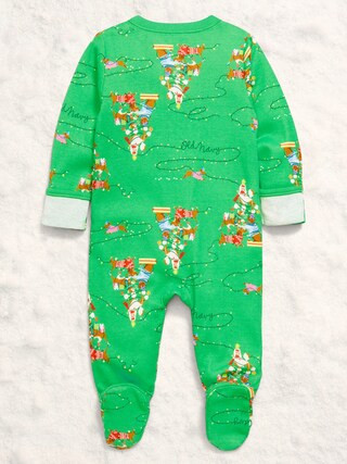 2-Way-Zip Sleep & Play Footed One-Piece for Baby | Old Navy (US)