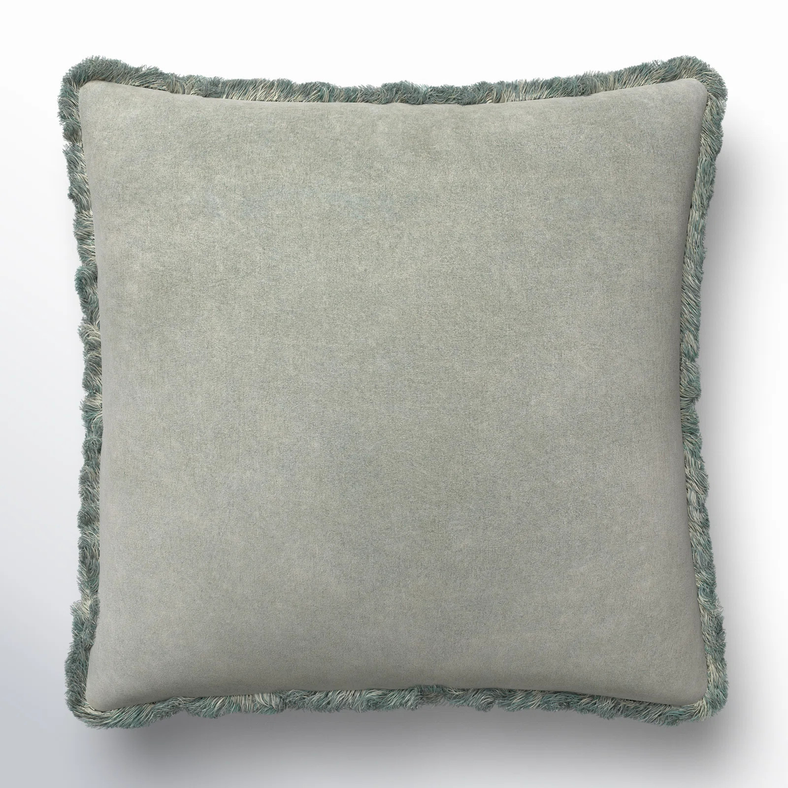 Steph Fringed Cotton Throw Pillow | Joss & Main