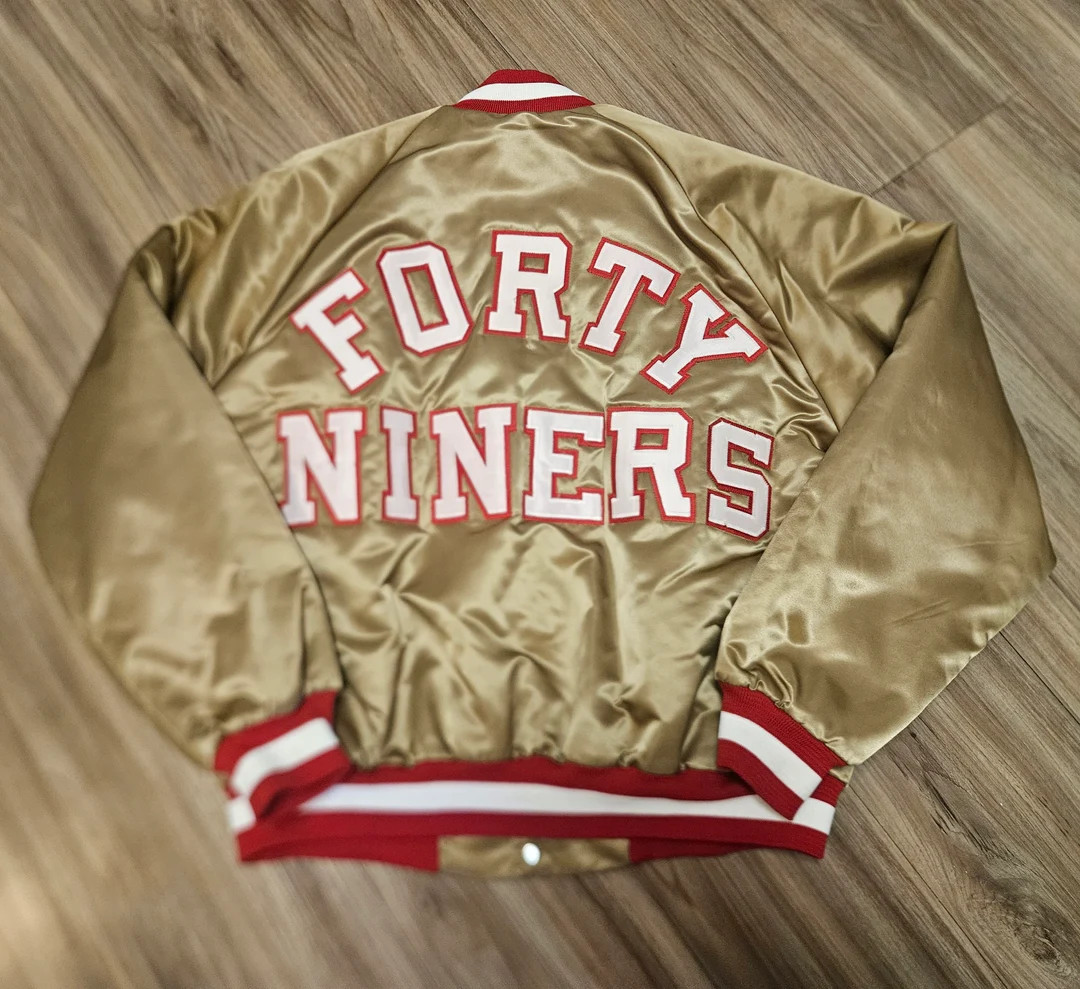 1987-1989 Large San Francisco 49ers Jacket,80s 49ers Jacket,80s Niners Satin,49ers Chalkline Jack... | Etsy (US)