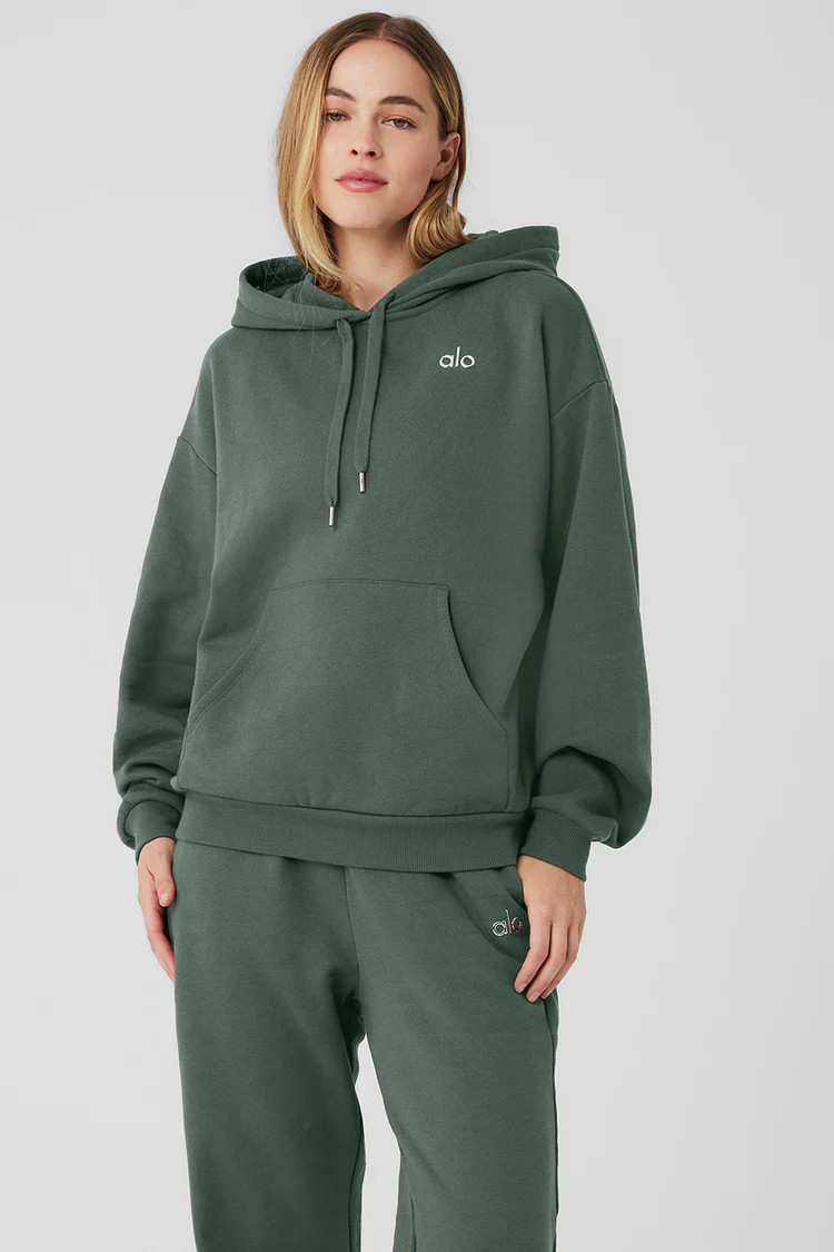 Accolade Hoodie - Dark Cactus | Alo Yoga (US)