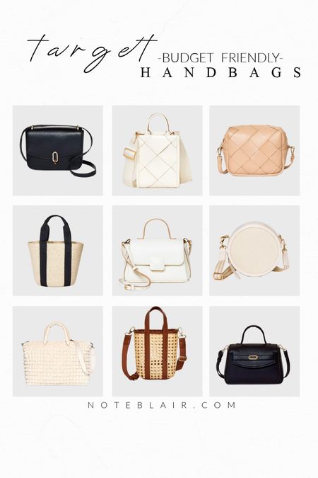 Budget friendly target handbags 

#LTKxTarget #LTKitbag #LTKfindsunder50
