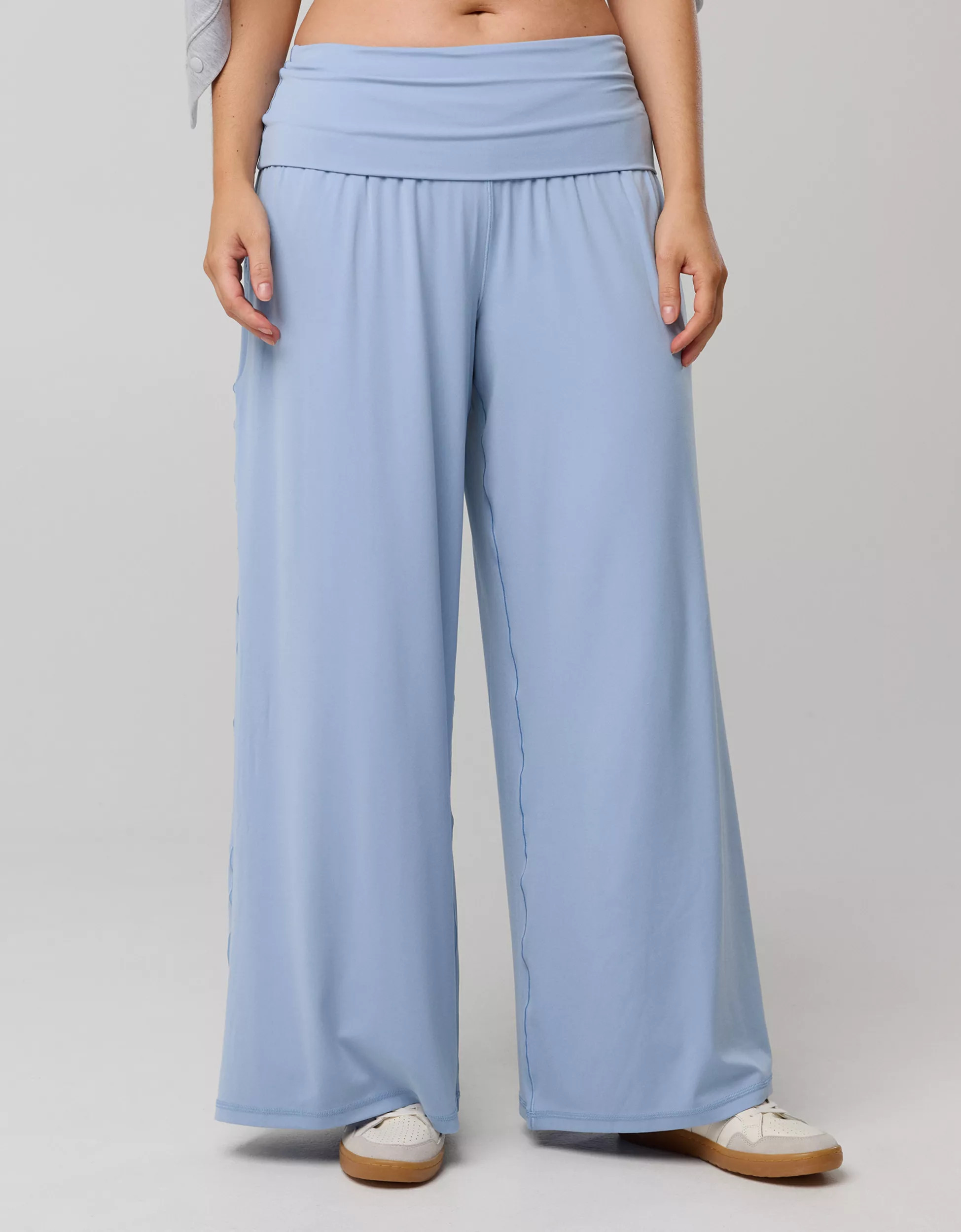 OFFLINE By Aerie Real Me Foldover Super Wide Leg Pant | Aerie