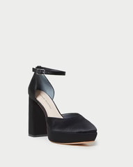 Selina Black Closed-Toe Platform | Loeffler Randall