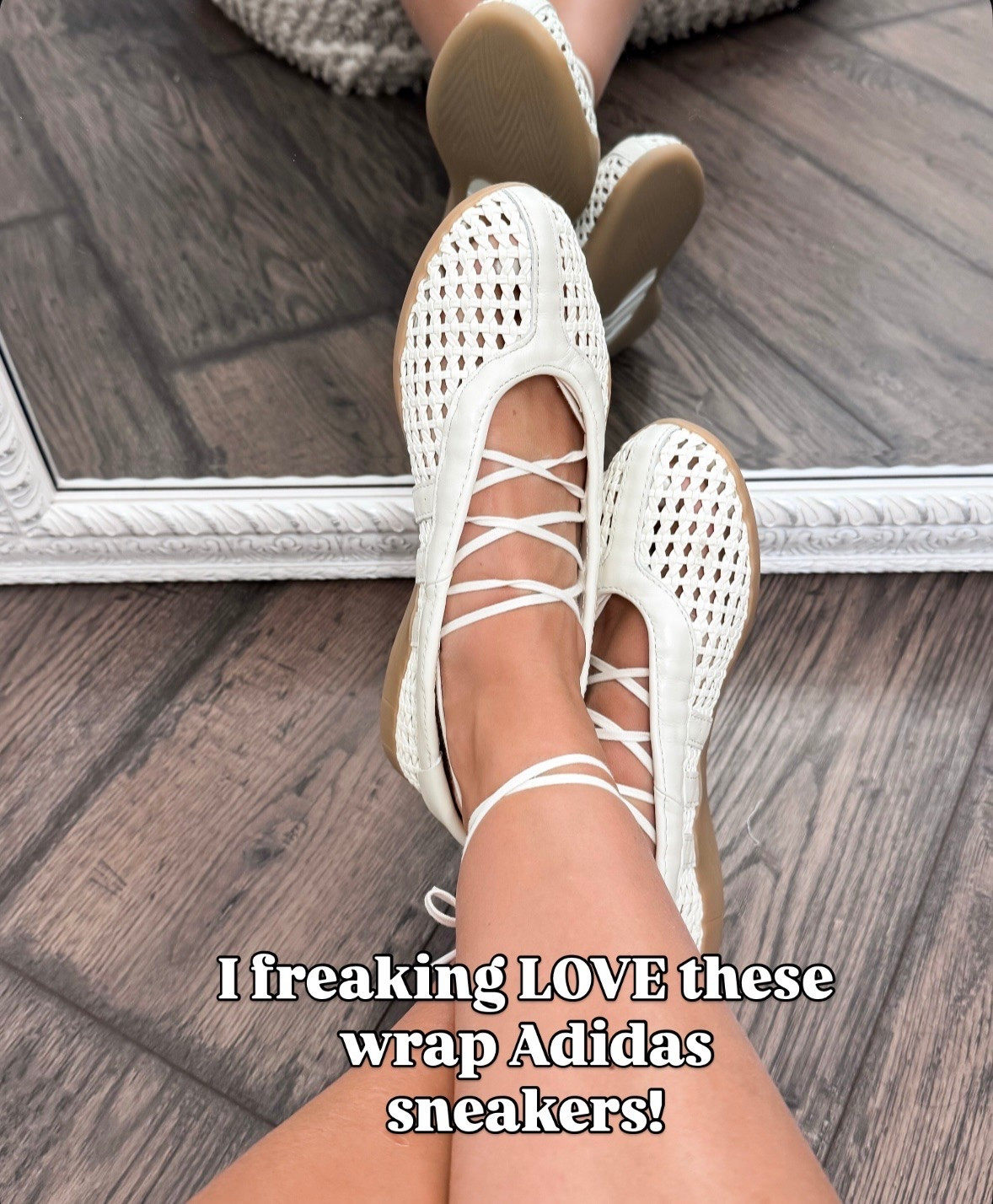 Adidas lace up sneakers

#LTKootd #LTKSaleAlert