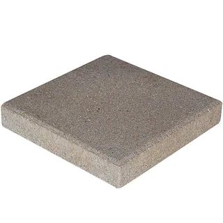 Pavestone 12 in. x 12 in. x 1.5 in. Pewter Square Concrete Step Stone 71200 - The Home Depot | The Home Depot