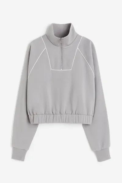 Oversized Half-zip Sweatshirt | H&M (US + CA)