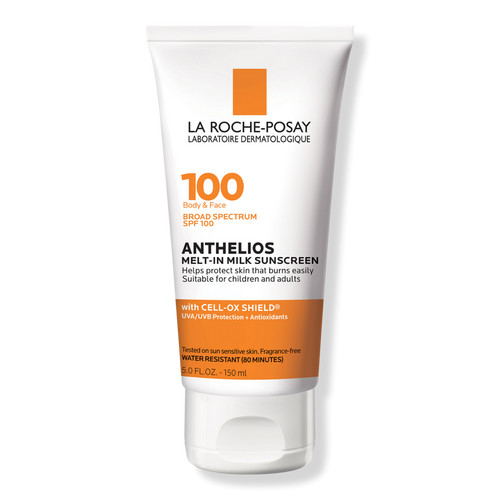 Anthelios Melt-in Milk Body & Face Sunscreen Lotion SPF 100 | Ulta