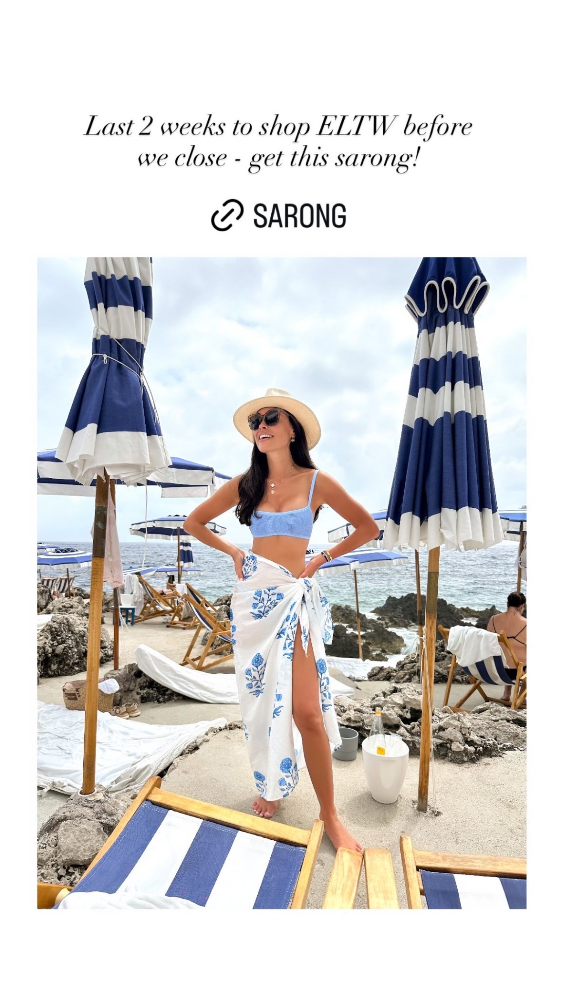 Last 2 weeks to shop ELTW before we close - get this sarong!

#LTKSwim #LTKTravel #LTKSaleAlert