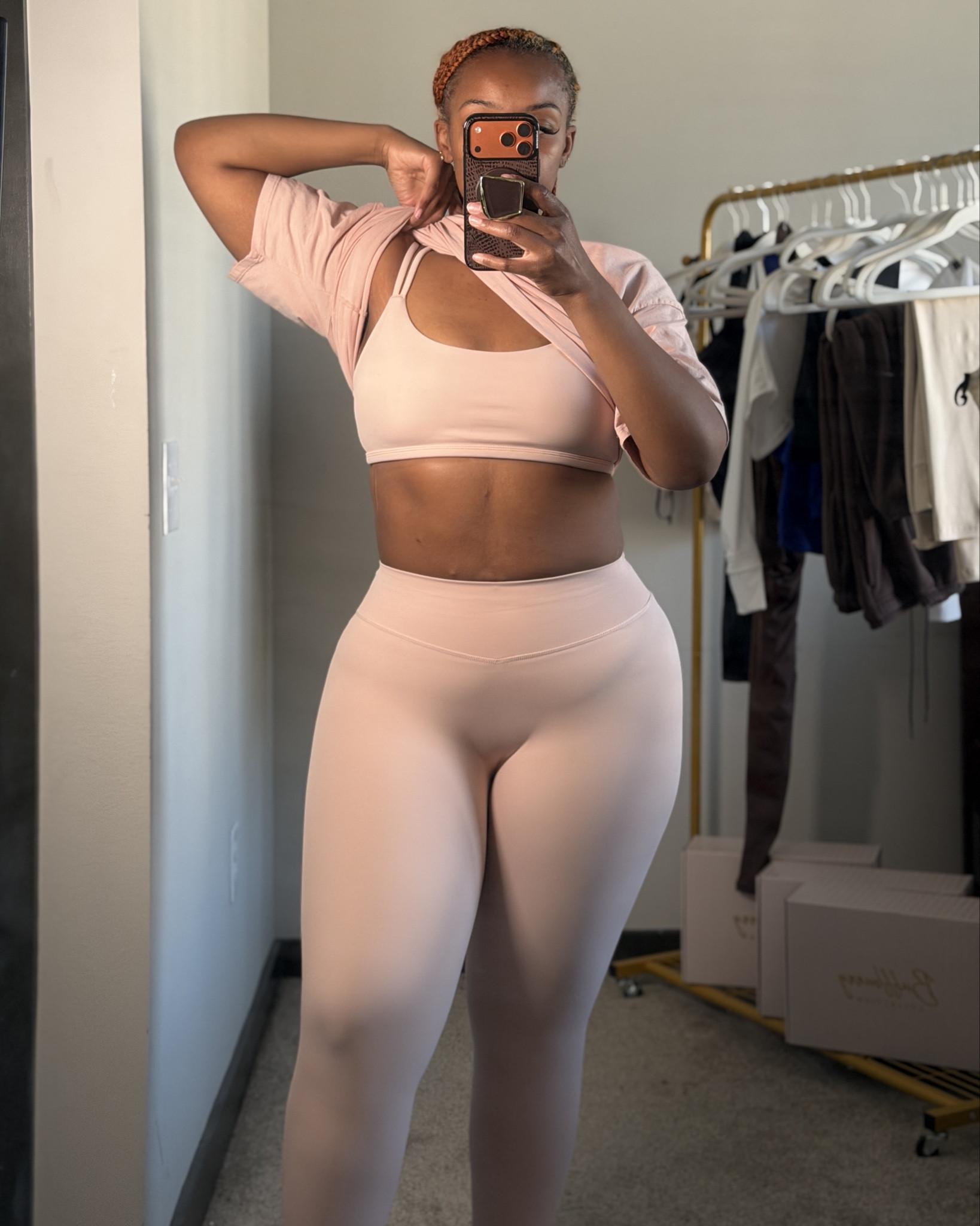 Strawberry Milk 🤏🏾 

Bra - Medium 
Leggings - Large 
Tee - Medium 

Save 💰 with code “CCURVES"

#LTKootd #LTKfitnessgoals #LTKActive