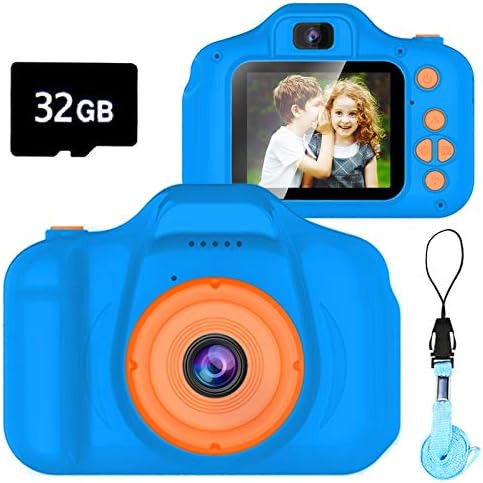 Upgrade Kids Selfie Camera, Christmas Birthday Gifts for Boys Age 3-9, HD Digital Video Cameras f... | Amazon (US)