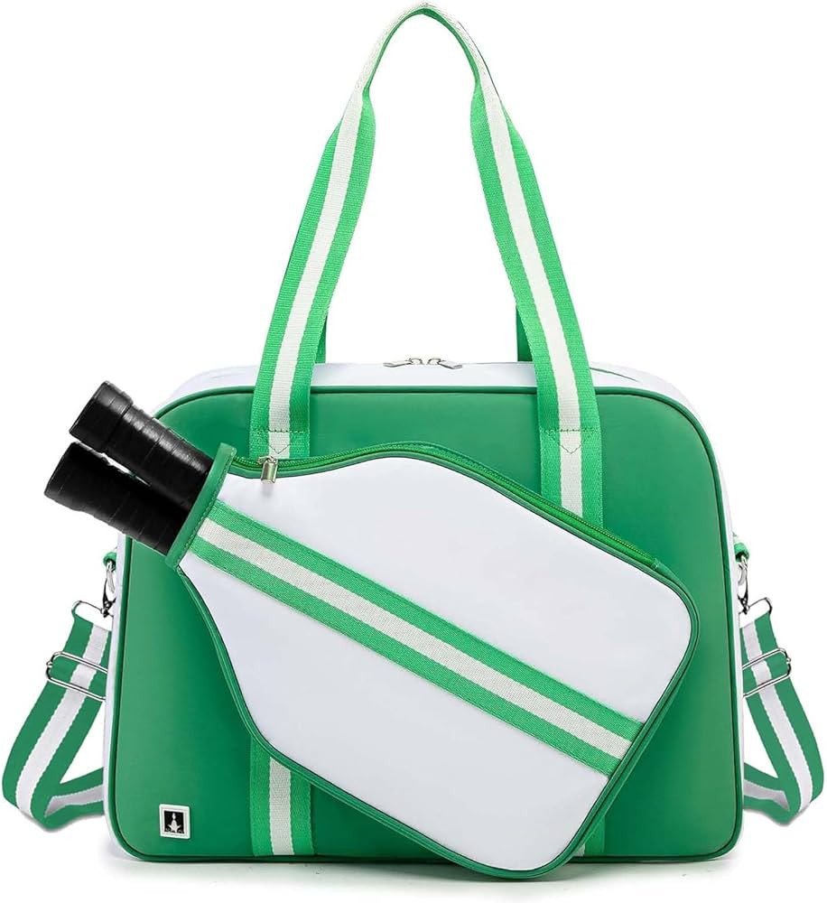 Pickleball Bags for Women Men Ladies - Unisex Sling Backpack with Accessories, Paddle Cover Case ... | Amazon (US)