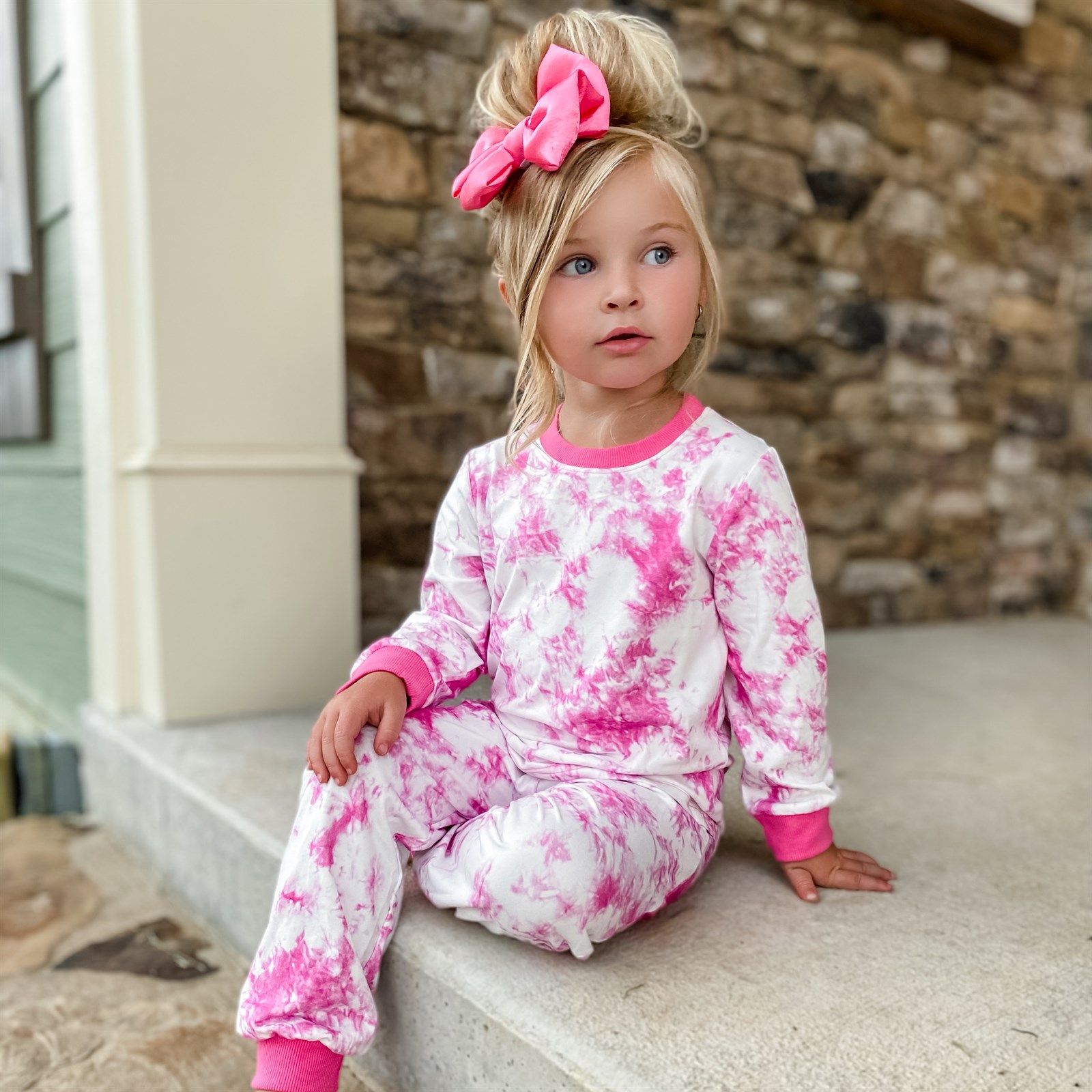 Girls & Boys Tie Dye Lounge Set | Jane