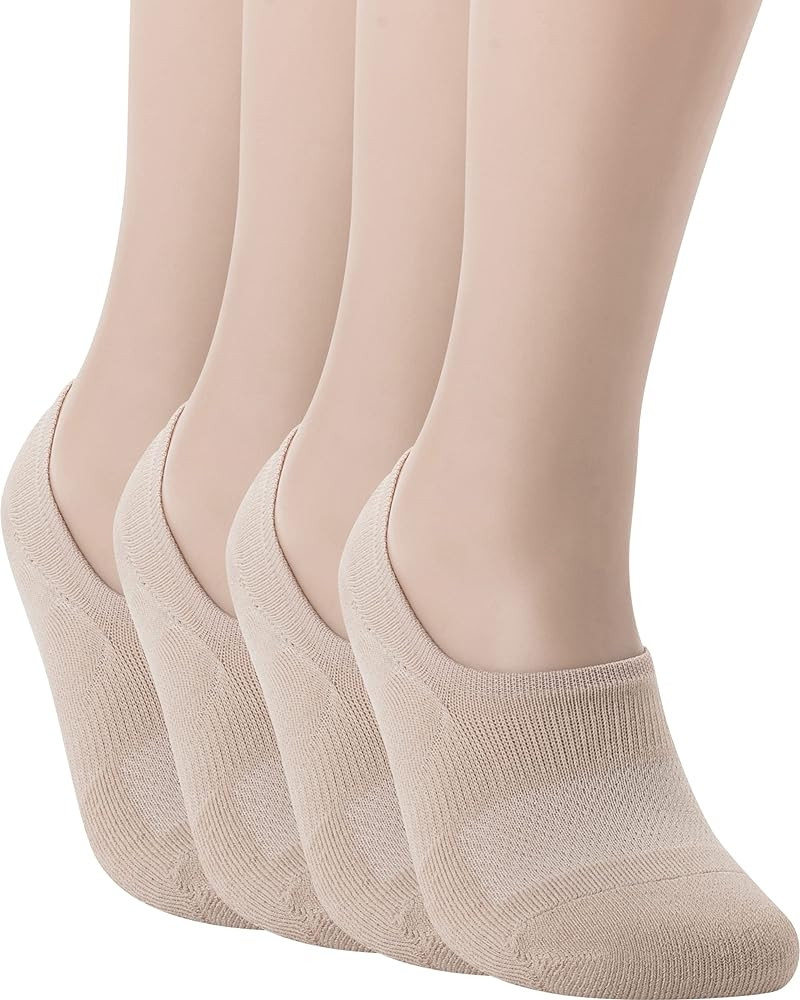 Pro Mountain No Show Socks Wide Toe Box For Health Bunion Unisex Size S to X-Large Cotton Cushion... | Amazon (US)
