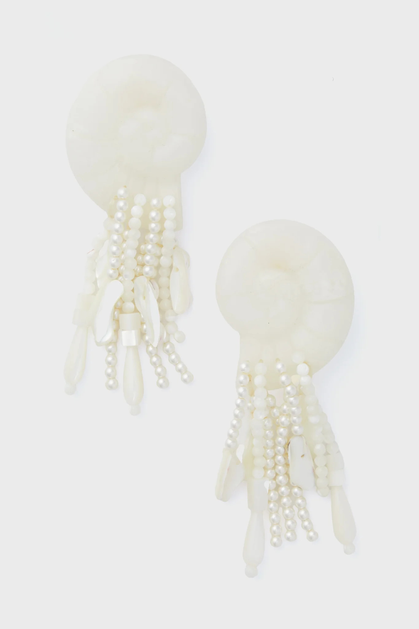 Ivory Shelly Earrings | Tuckernuck (US)