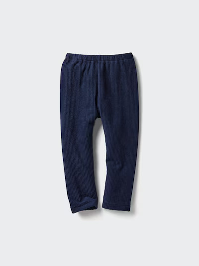 Baby Fleece Leggings | Corduroy Like | UNIQLO (US)