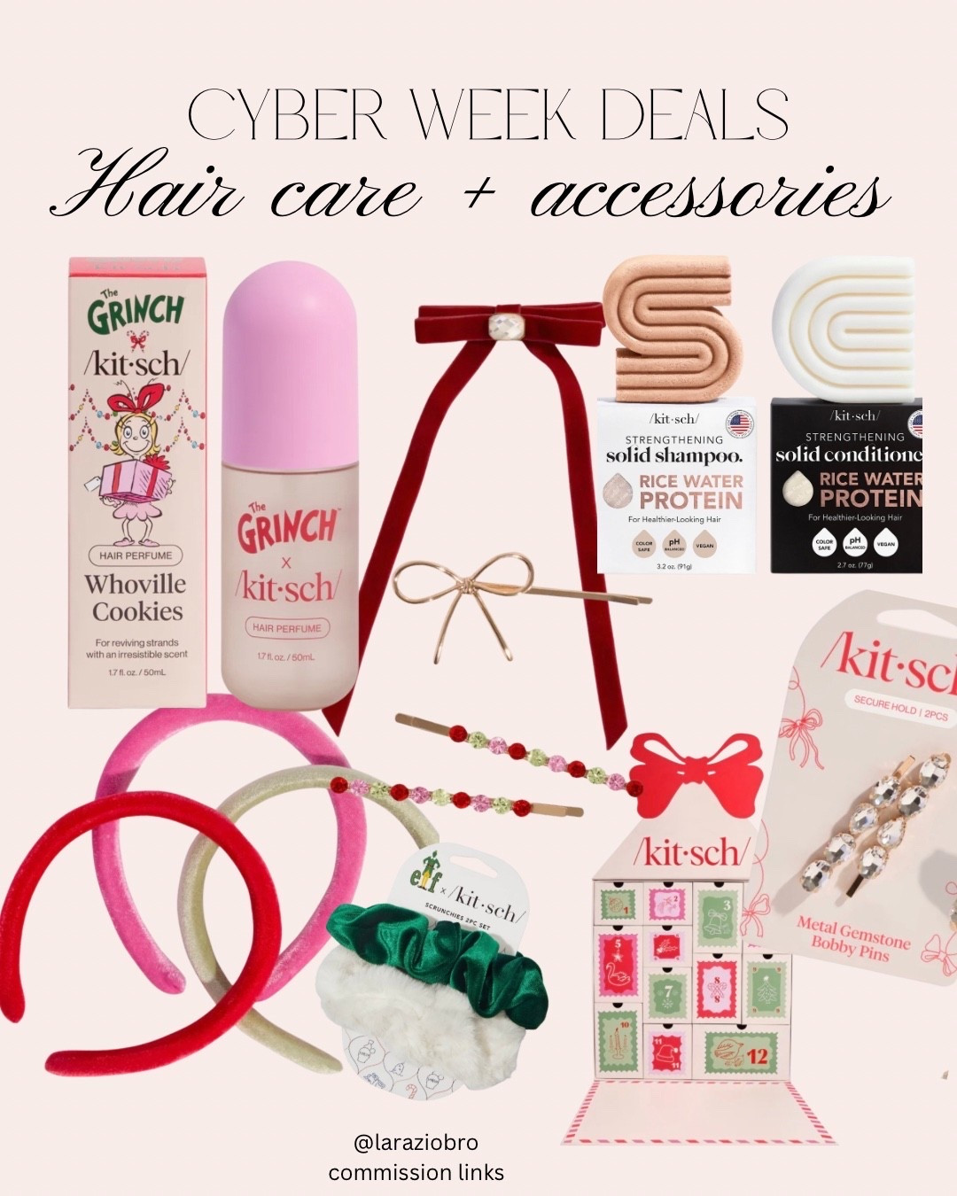 Hair care and bling, but make it festive and on sale ✨ Loving these fun Kitsch finds. #Grinch #Elf #CindyLouWho

#LTKSaleAlert #LTKHoliday #LTKSeasonal