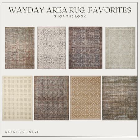 Wayday, Wayfair, Wayfair rugs, Loloi, rugs, neutral rugs, antique rugs, home decor

#LTKhome