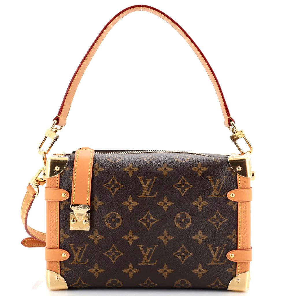 Side Trunk Handbag Monogram Canvas PM | Rebag