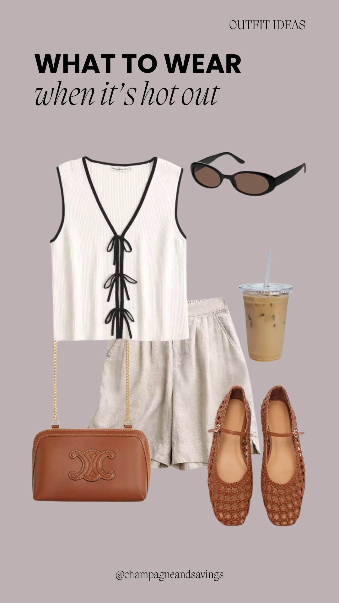 Hot weather outfit

#LTKootd