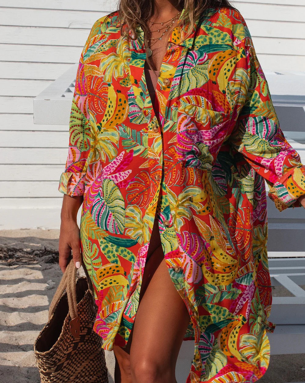 Coveted Button Down Shirt Dress | VICI