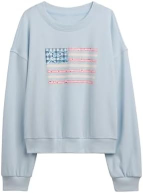 GAP girls Relaxed Fashion Crew | Amazon (US)