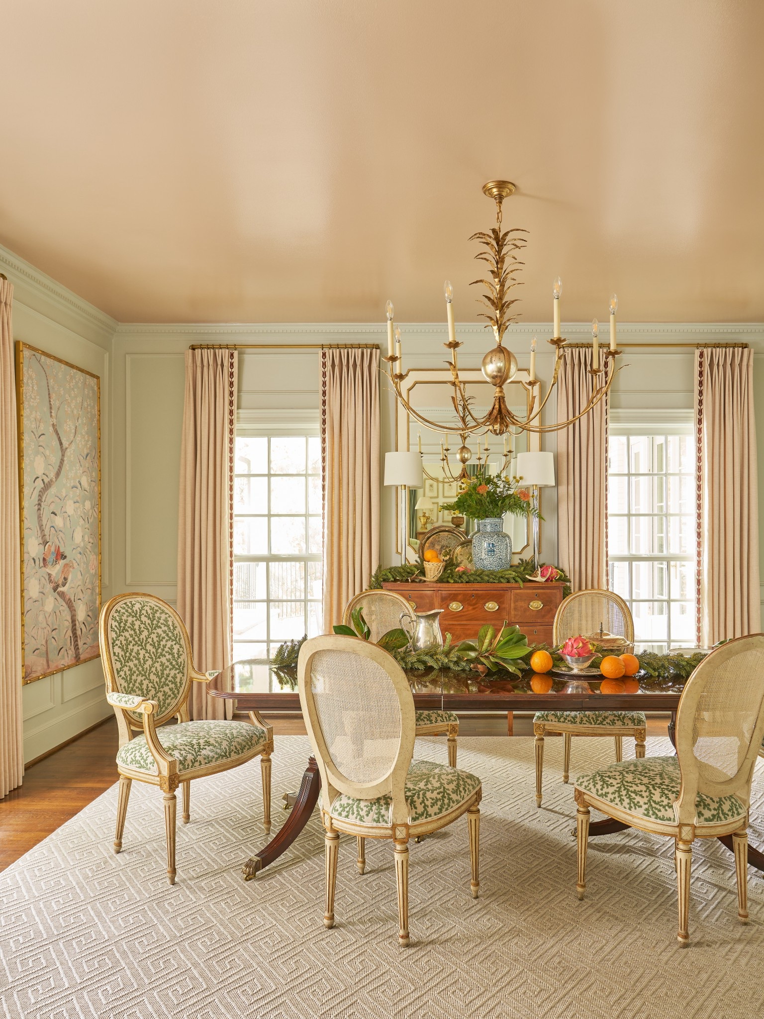My dining room lighting! The chandelier is even prettier in person - makes a statement yet airy with just the right amount of interest! My buffet lamps are a nice complement with lucite and a simple gold base  

#LTKHome