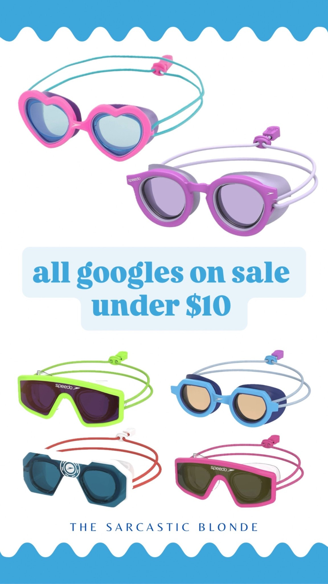 The BEST goggles you never have to help fix and adjust! 
kid swim goggles 
Speedo goggles 
Target deal 

#LTKmomlife #LTKTravel #LTKKids