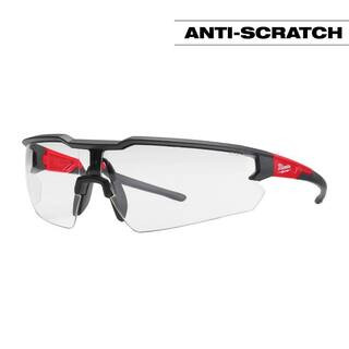 Clear Safety Glasses Anti-Scratch Lenses | The Home Depot