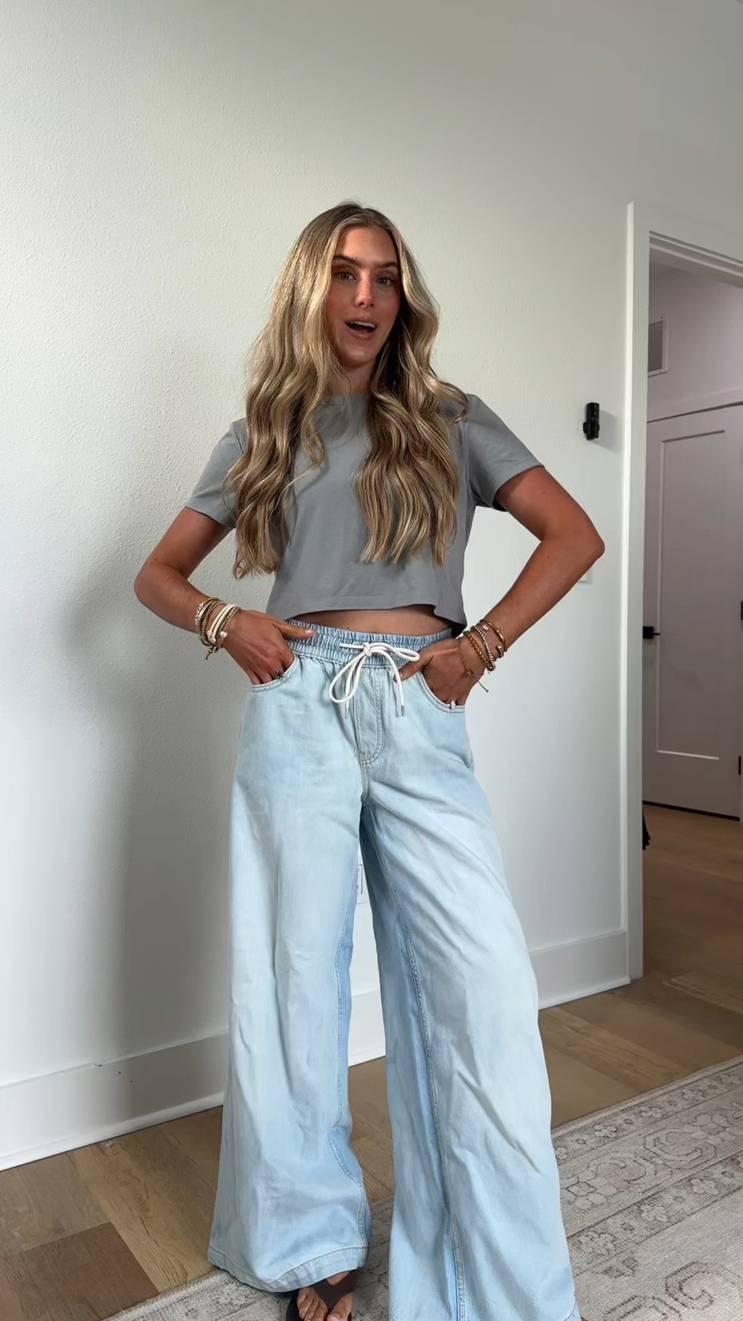 Gap size 24, 00, XS mid rise ultra soft ultra baggy jeans. A fit that moves freely. In UltraSoft non-stretch denim. Cut with a slouchy, loose leg

#LTKootd #LTKSaleAlert #LTKdayinmylife